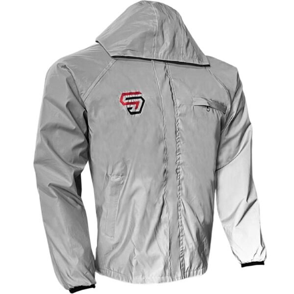 Chaqueta doble faz 100% impermeable y reflectiva para moto - Image 5