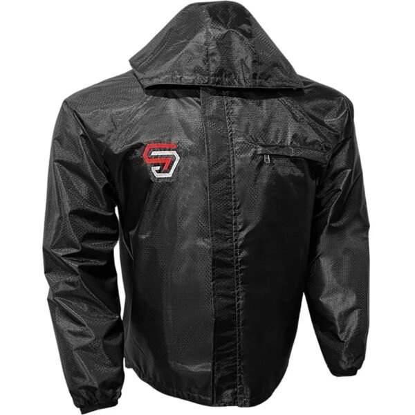 Chaqueta doble faz 100% impermeable y reflectiva para moto - Image 3