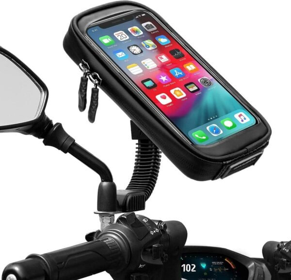 Soporte de celular para espejo moto GPS