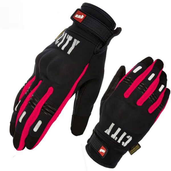 Guantes city para motociclistas