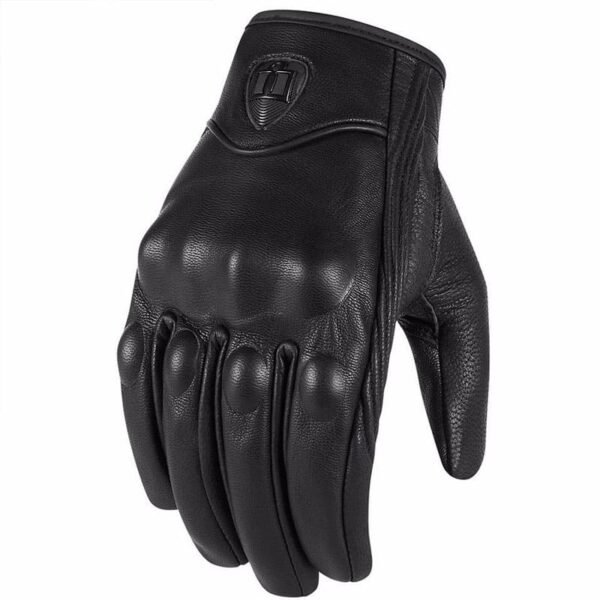 Guantes de cuero para moto Icon Pursuit