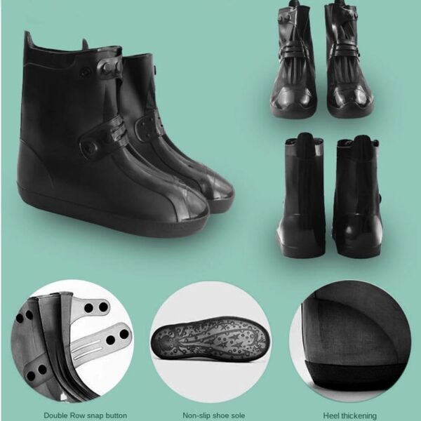 Zapatón siliconado impermeable para motociclistas Biker luxury